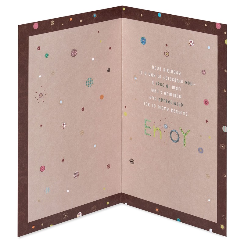 American Greetings Birthday Card for Him (Admired and Appreciated)