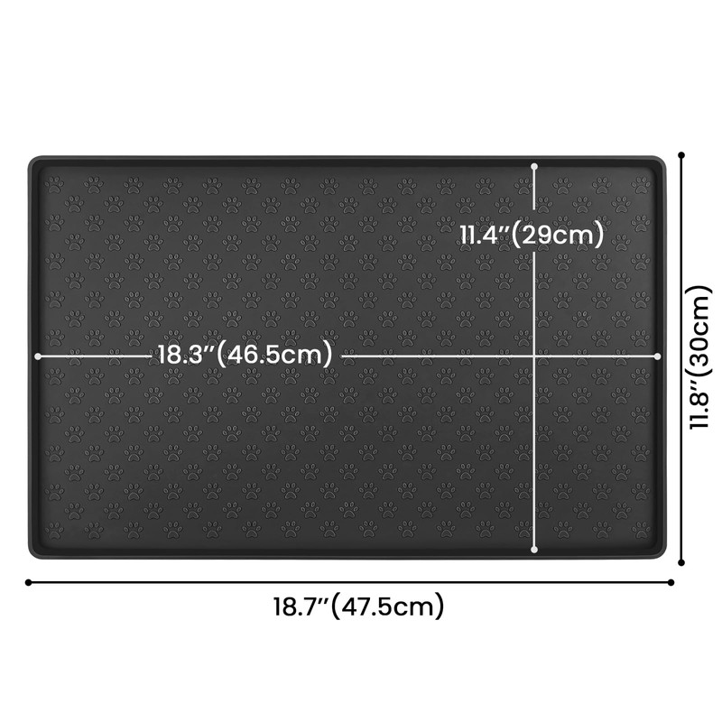 Ptlom Pet Placemat for Dog and Cat, Mat for Prevent