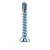 Hippo Hardware (6.3mm X 25mm) Self Drilling Countersunk Tek Zinc