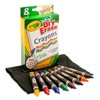 Crayola Washable Dry Erase Crayons (8ct), Includes Eraser Mitt &