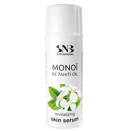 SNB Professional Revitalising Serum for Face, Hands and Body 100 ml with Monoi de Tahiti, Allantoin, Almond Oil, Vitamin E, Hyaluronic Acid, Skin Care and Face Serum, Face Serum