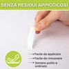 OYEMAT 6 Nastri Compatibili con Dymo LetraTag 91201/91221 12mm x