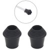 4 Pcs Drum Base Rubber Feet Thread for Bass Drum
