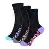 A2Z 4 Kids Girls Camouflage Heel & Toe Stylish Socks