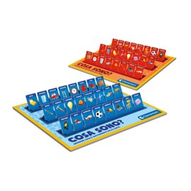 Clementoni - What I am guessing object, table children 6 years, board game, fun in the family, 2 players, made in Italy, Italian colour, 16791