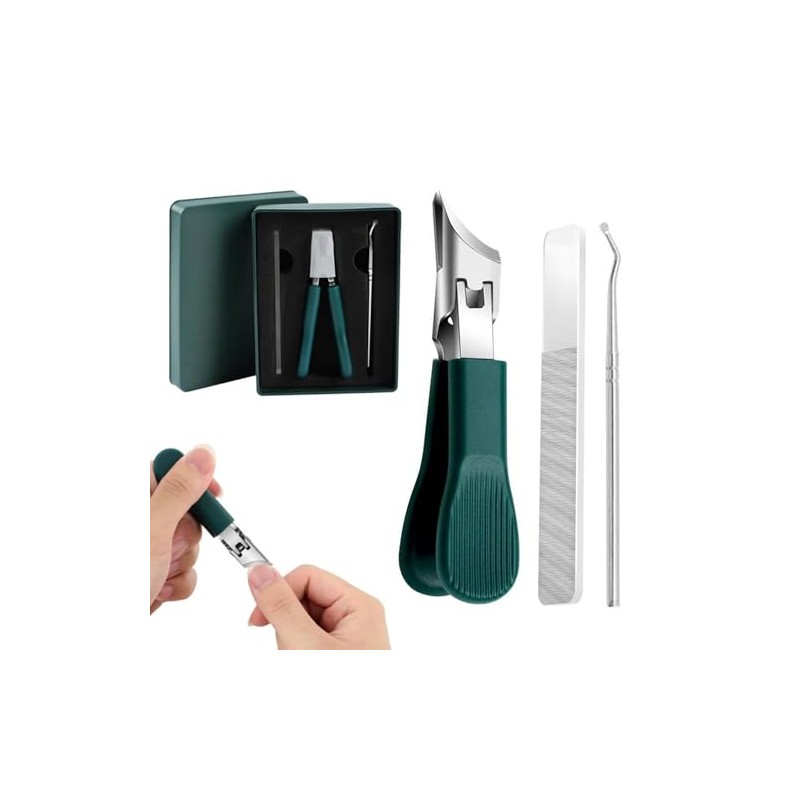 Eagle Beak Stainless Steel Nail Clipper Set for Thick Nails