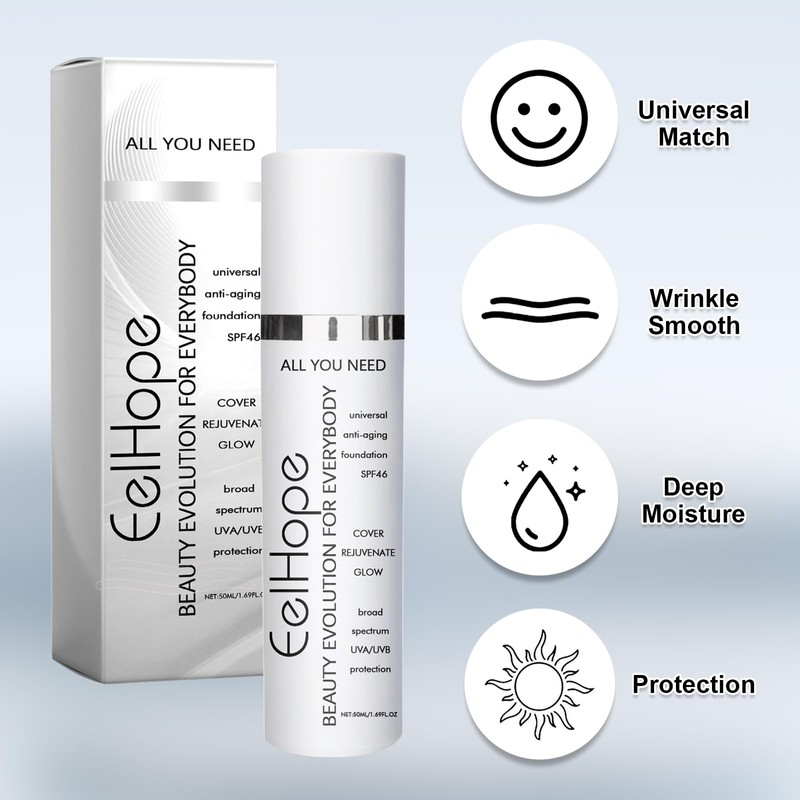 Foundation Foundation Colour Changing for Mature Skin Make-Up Foundation Make