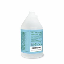 Rebel Green Fruit & Veggie Wash - Natural Produce Wash - Plant-Based Vegetable Wash - Fruit & Vegetable Wash with No Aftertaste - Sustainable Food Wash - (1 Gallon Refill Bottle)