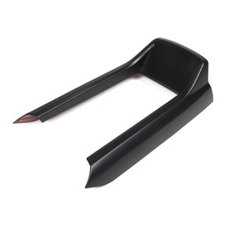 ABS Armrest Box Frame for Honda Pilot 2016-2022/ Ridgeline 2020-2023/ Passport 2019-2023, Gear Shift Panel Cover Trim Frame, Center Console Armrest Box Protective Cover Decor Sticker (Matt Black)