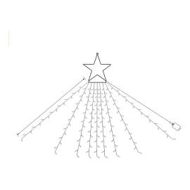 JXLEDAYY Decoraciones Luces Led Cuerda Para  Arbol Navidad Exterior