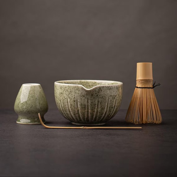 TANG PIN Matcha Set - Match Bowl with Spout and