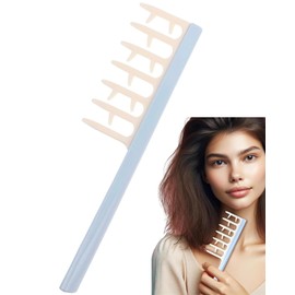 TPZORJX Lockenkamm,Styling Kamm,Afrokamm,Kamm für Locken,Locken Kamm,Kammgrob,Lockenkamm Naturlocken,Breite Zahnkämme, Mehr Elastizität für Locken