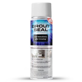 ADVANCED Sealers & Cleaners Ultimate Fast Grout Seal 15 Ounce – Aerosol Spray-On Instant Grout Sealer with Color Hold Technology – 800-1000 Linear Feet Per Can – 25 Year Protection - Made in America