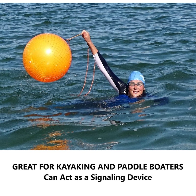 Open Water Swim Buoy | Highly Visible, Increases Safety |