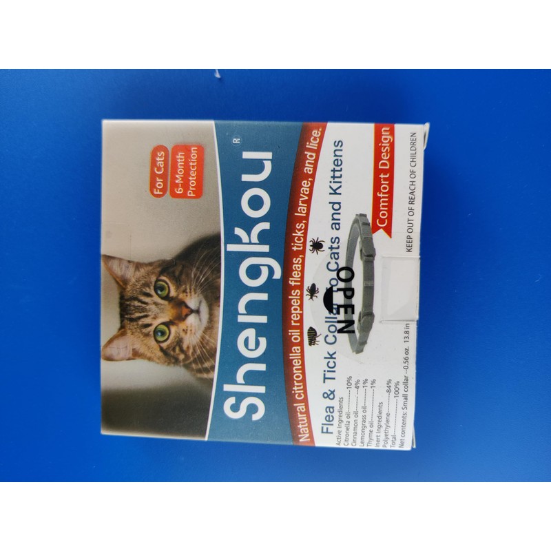 Cat Flea & Tick Collar - Premium Plant-Based Essential Oils,