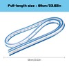 Tabanzhe Flexible Curve Ruler, 60cm Bendy Ruler Vinyl Curve Ruler