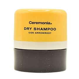 Ceremonia Dry Shampoo Powder for Oily Hair with Arrowroot & Aloe Vera – Non-Aerosol, Talc-Free, Alcohol-Free, Volumizing Root Refresher, 0.35 oz