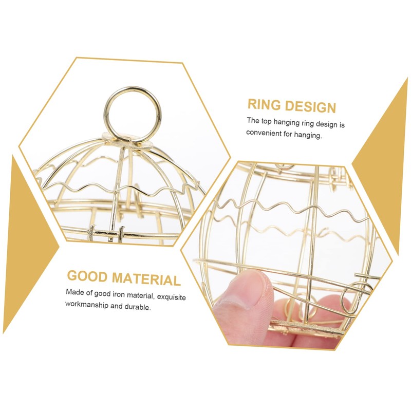 IWOWHERO Hanging Suet Feeder for Wild Birds Bird Feeders for