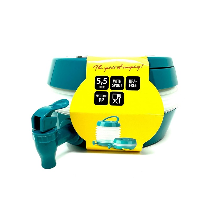 Foldable Water Dispenser 5.5 Litres Petrol Blue Camp4