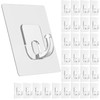 Latoxcaa Large Adhesive Hooks, 33lb Heavy Duty Utility Hooks for