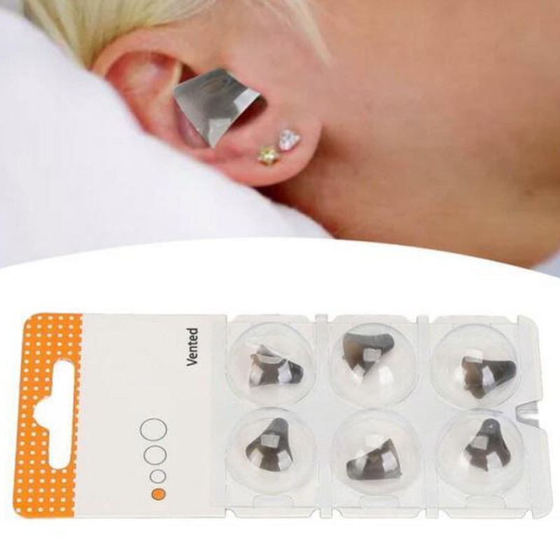 6pcs Sound Aid Ear Tips Better Soundproofing Silicone Sound Amplifer