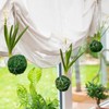 MECCANIXITY 2 Pcs Moss Balls 5.9 Inch Green Decorative Moss