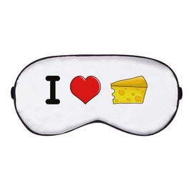 'I Love Cheese' Sleep/Travel Eye Mask (EY00012695)