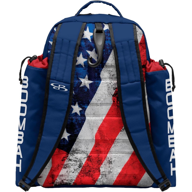 Boombah Gamer Bat Pack USA Baseball Royal Blue/Red/White