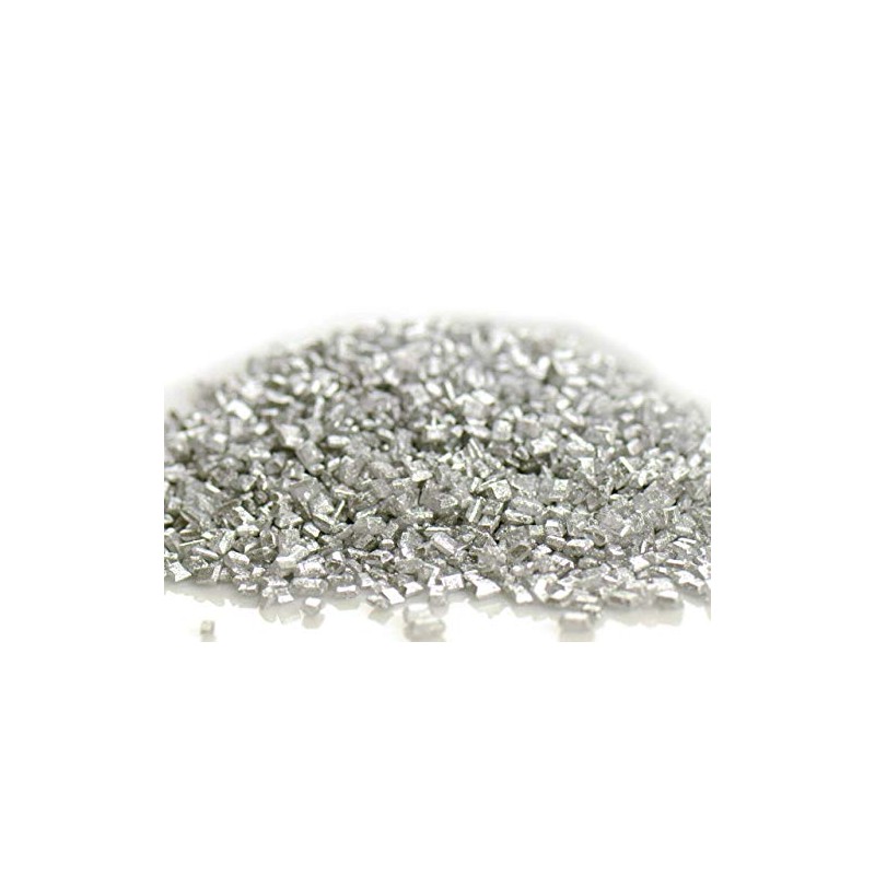Glimmer Sugar Silver, 100 g