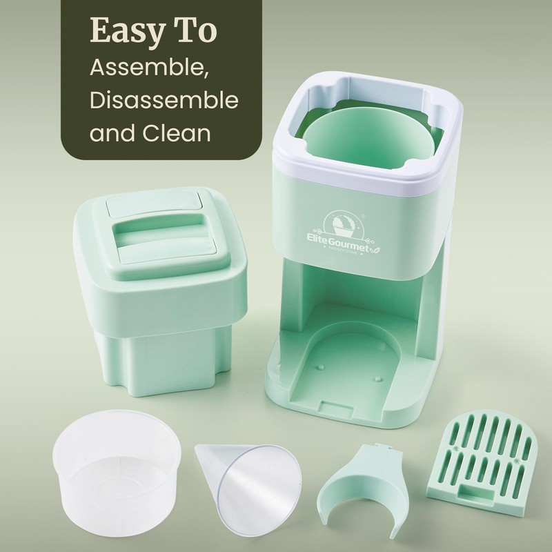 Elite Gourmet Snow Cone & Shaved Ice Maker, ESI2215M, Refreshing