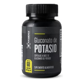 Gluconato de Potasio 60 Cpsulas Potassium Gluconate Apoyo Electroltico y Energa Diaria Dura 30 Das Suplemento Premium Ideal para Deportistas...