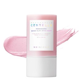 SKIN1004 Poremizing Quick Clay Stick Mask, Face Mask Skincare for Pore Minimizing, Facial Clay Mask with Centellanet weight: 27g, color: Pink