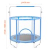 Happybuy 55" Kids Trampoline, 4.6FT Indoor Outdoor Trampoline, Mini Toddler