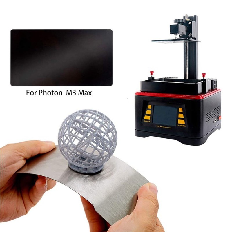 3D Printer Flex Build Plate LCD Curing Light Spring Steel