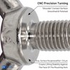 Stainless Steel Machinery Shoulder Lifting Eye Bolt (M16, 4 Items)
