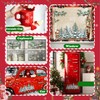 Joeyan Christmas Tree Window Clings Decoration, 9 Sheets Double-Sided Décor