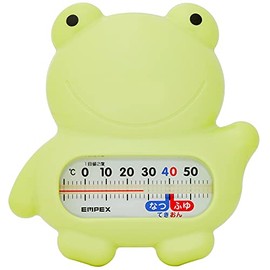 Empex TG-5146 Meteorological Thermometer, Extraordinary Trio, Floating Water Thermometer, Analog, Made in Japan, Frog, 3.8 x 4.0 x 1.5 inches (9.7 x 10.2 x 3.8 cm)