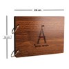 Sehaz Artworks 'EiffelTower' Wood Pasted Photo Album (22 cm x