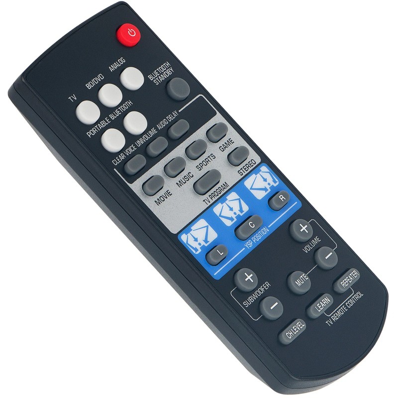 For Yamaha FSR80 ZG80760 Replace Remote for Yamaha Soundbar YSP-1400