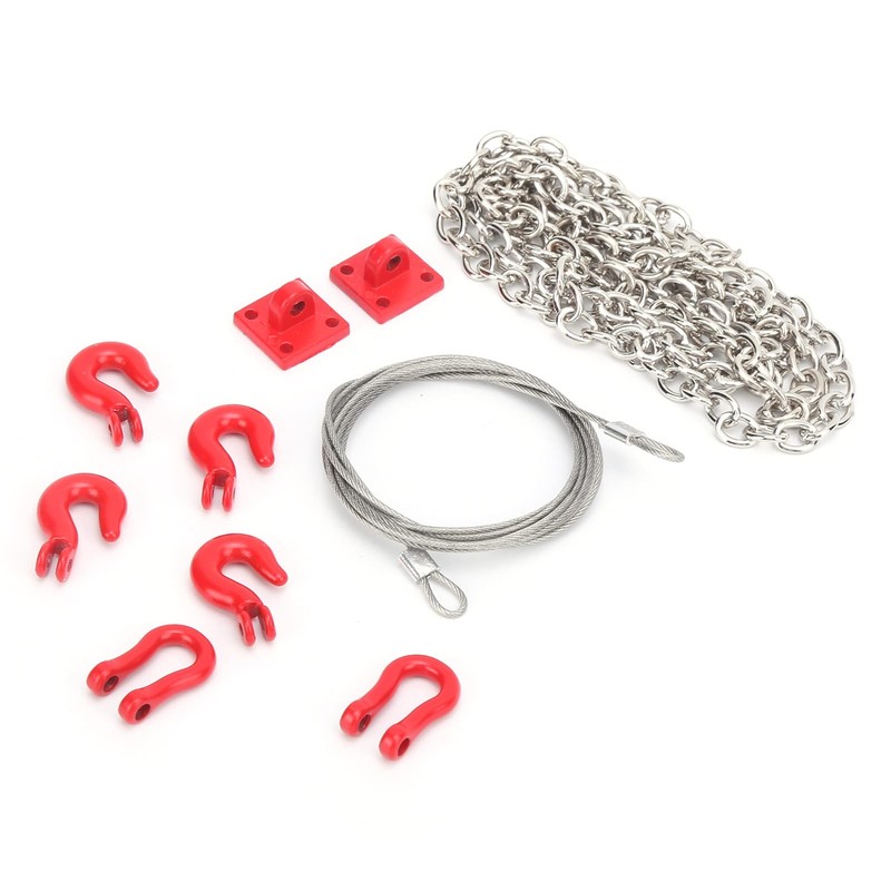 RiToEasysports RC Trailer Safety Chain,Metal Trailer Hook Tow Chain Tow