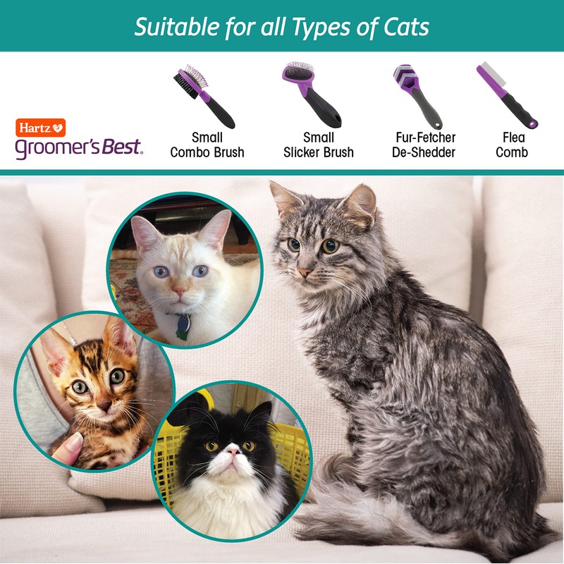 Hartz Grooming Supplies, Groomers Best Combo Brush for Dogs and