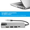 5 in 1 TypeC Hub to Hdmi Adapter 4K TypeC