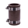 Fernco 1056-125 1-1/4-in. Flexible PVC Pipe Coupling for Cast Iron