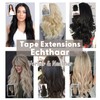 Jerriess Tape-In Real Hair Extensions, Salon Quality Tape-In Extensions, Real