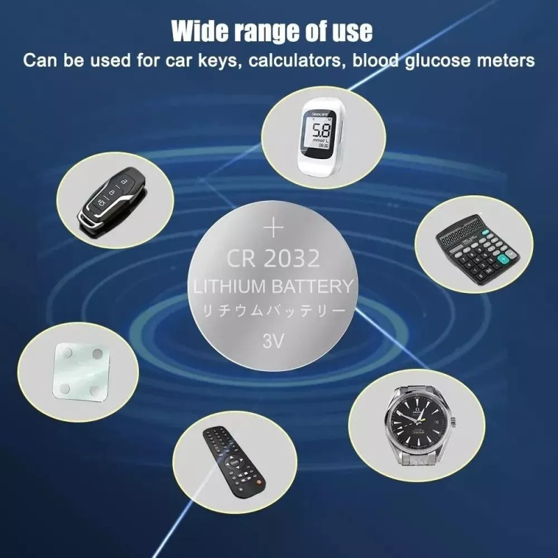 GF Computers CR2032 Lithium 3V Coin Battery For Pet Water