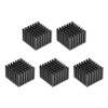 sourcing map Heatsink Cross Shaped Notches for MOS GPU IC