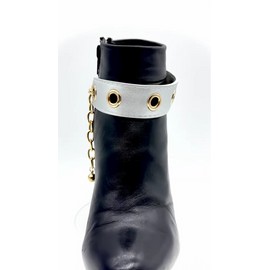 Unbranded Women Gold Boot Chain Bracelet Shoe Anklet Silver Band Holes Charm Strap Jewelry