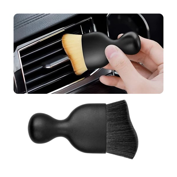 Blilo Car Interior Detailing Brush, Auto Soft Hair Cleaning Brushes,