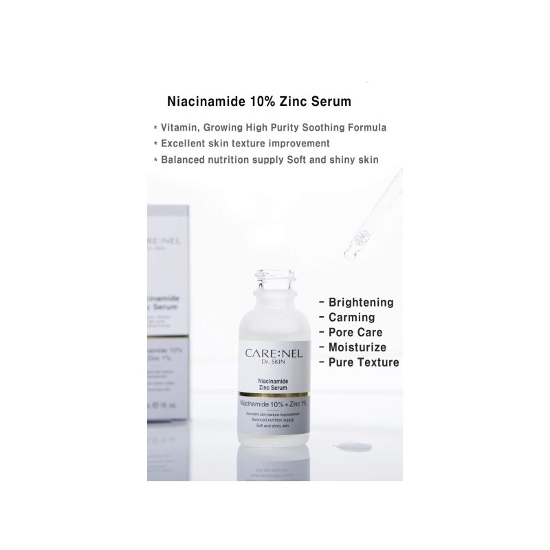 Skin Care/Serum/Vitamin/B/C/Bag/Face/-/Niacinamide/10%/Zinc/1%/K/Beauty
