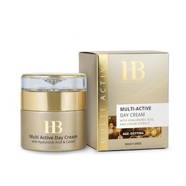 HB Dead Sea Minerals Multi Active Day Face Cream with Hyaluronic Acid  Caviar, Hydrating Daily Moisturizer, 50ml  1.76oz                              